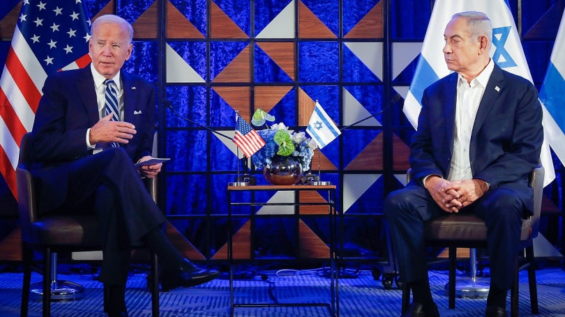 biden and netanyahu